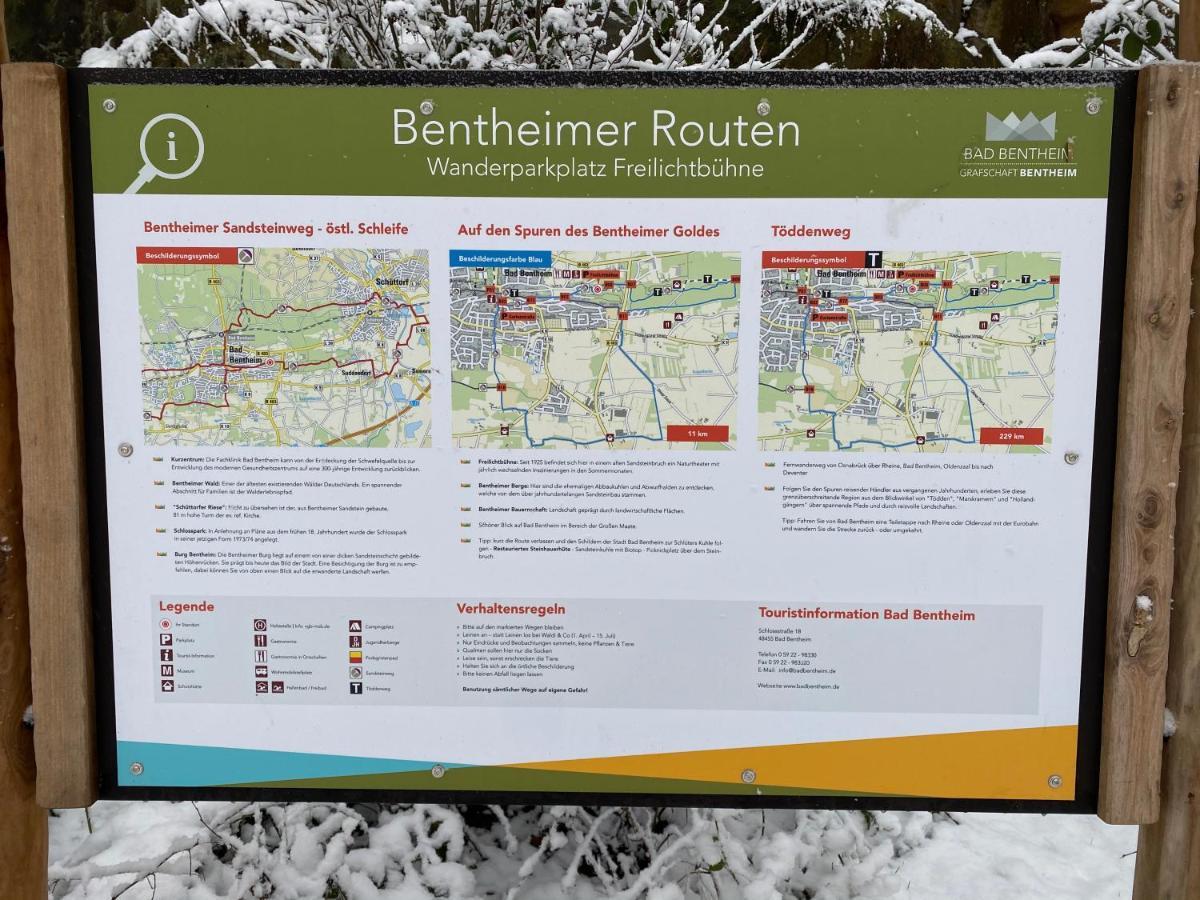 An der alten Mühle Große Fewo mit Südbalkon, Gartenterrassen&Wallbox Bad Bentheim Exterior foto